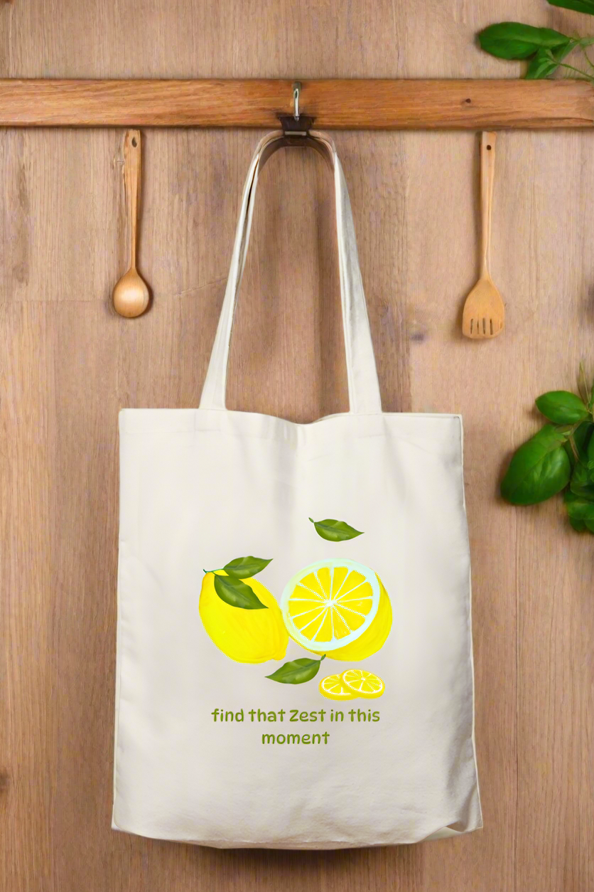 Lemon Zest - Tote Bag Zipper (multicolor)