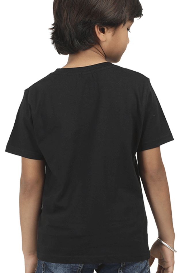 Santa Claus Boy's T-shirt (white, black, navy blue)