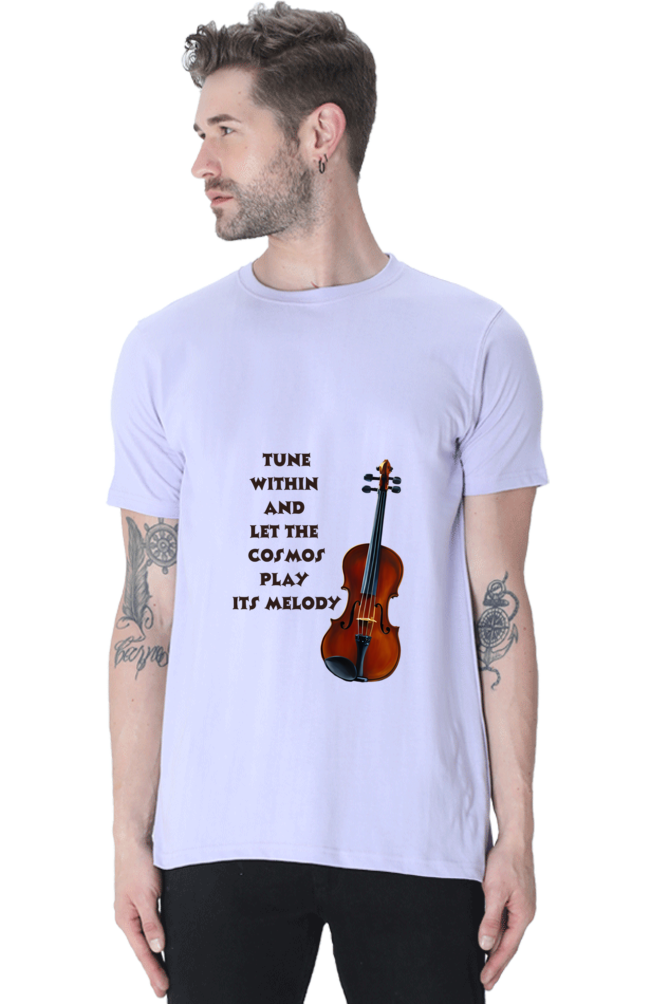 Tune within - Men's T-shirt (multicolor dark text)