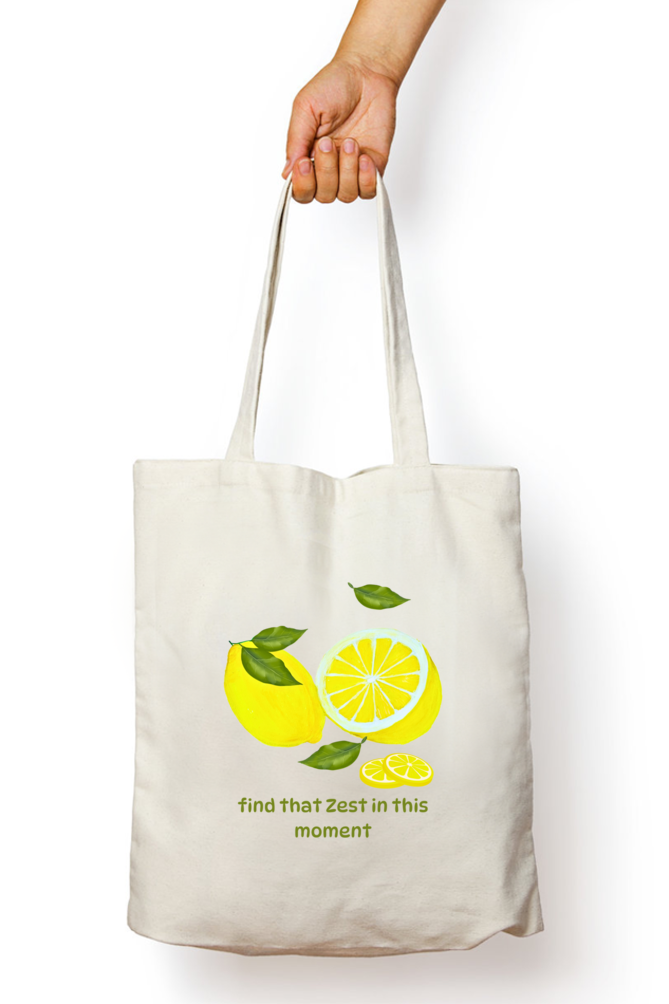 Lemon Zest - Tote Bag Zipper (multicolor)