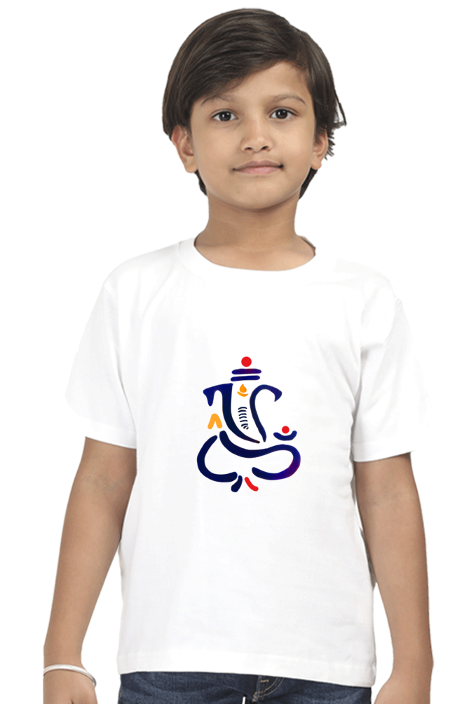 Boy's t-shirt - Ganpati (multicolor)
