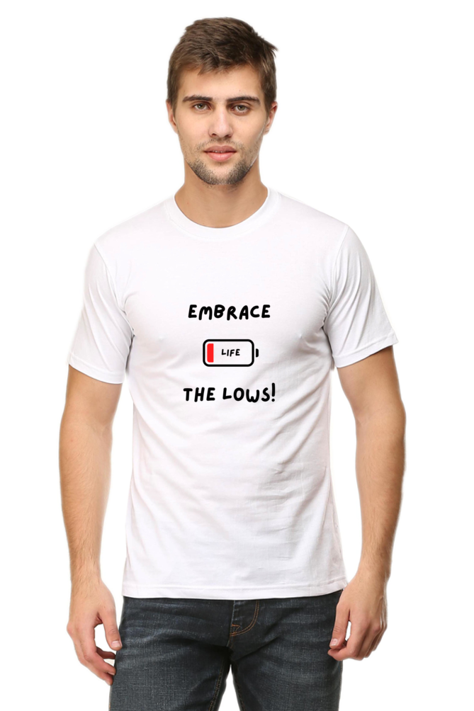 Embrace the lows - Men's T-shirt (light shades)