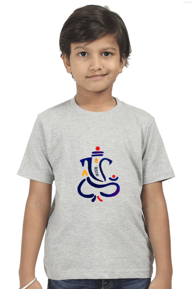 Boy's t-shirt - Ganpati (multicolor)
