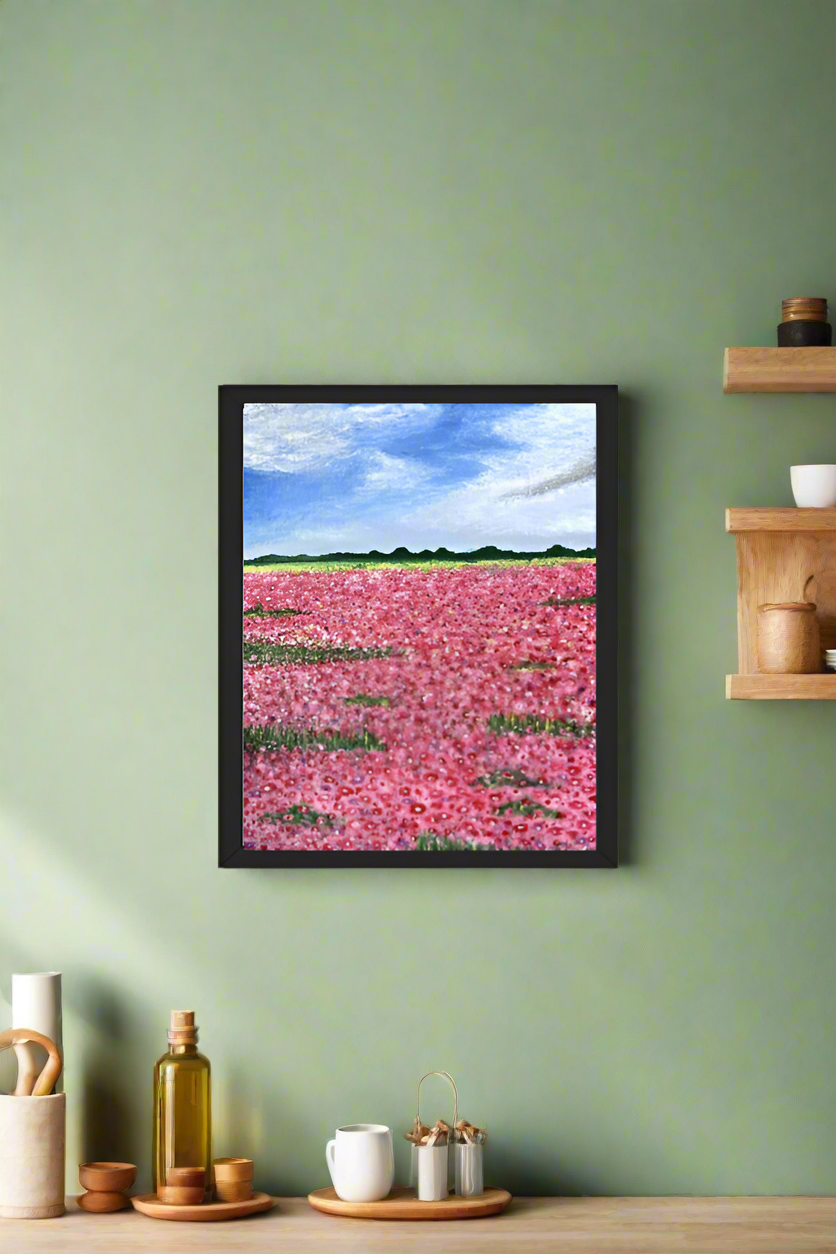 Kaas - framed poster (8"x10" black)