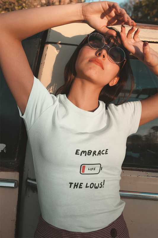 Embrace the lows - women's t-shirt (light shades)