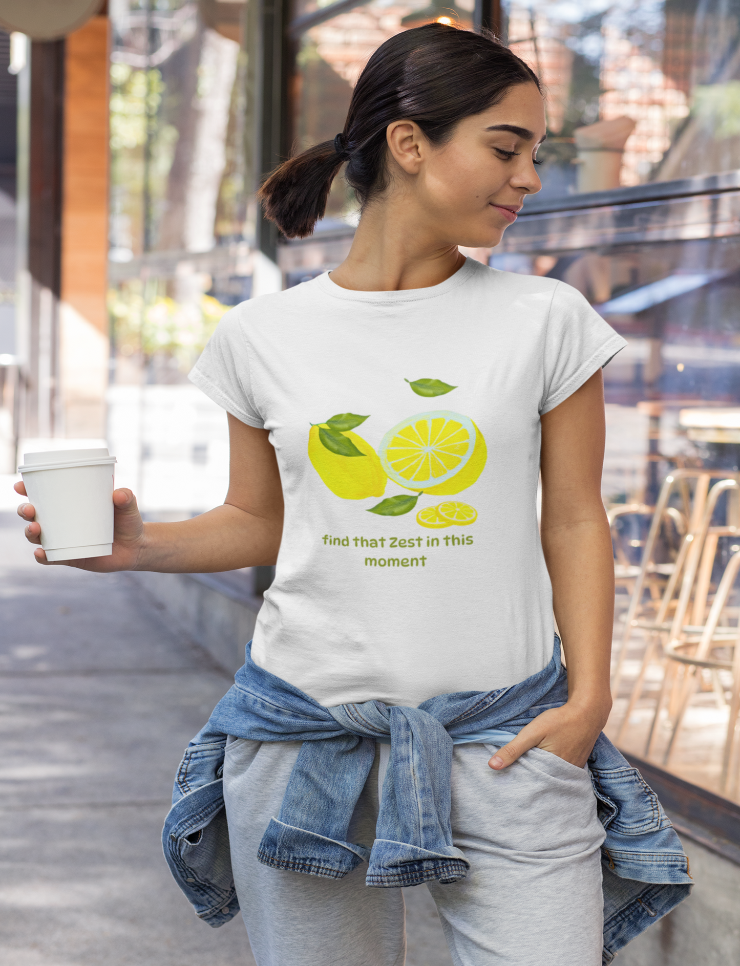 Lemon Zest - women's t-shirt (multicolor)